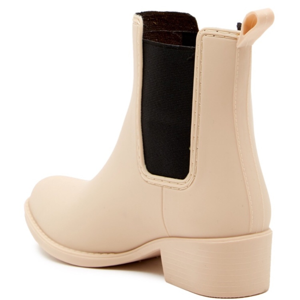 Jeffrey Campbell Stormy Rain Boot Taupe Matte 7